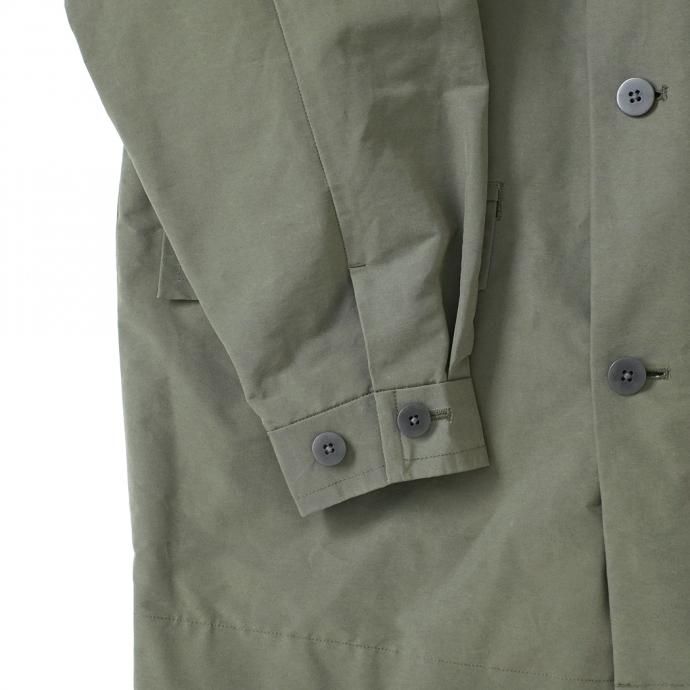 162219156 STILL BY HAND / CO01213 ラペルドコート - Olive 02