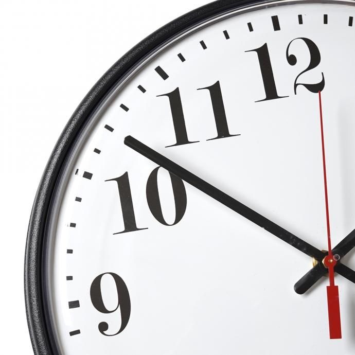 162831602 The Chicago Lighthouse / 12.75 Wall Clock ウォールクロック ブラック/ホワイト 02