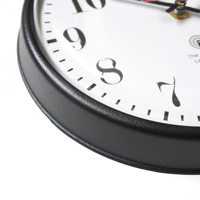162833067 The Chicago Lighthouse / 9.25 Wall Clock ウォールクロック ブラック/ホワイト 02
