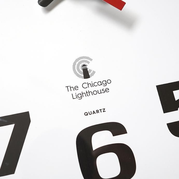 162833096 The Chicago Lighthouse / 12.75 Bold Number Wall Clock ウォールクロック ブラック/ホワイト<img class='new_mark_img2' src='https://img.shop-pro.jp/img/new/icons47.gif' style='border:none;display:inline;margin:0px;padding:0px;width:auto;' /> 02