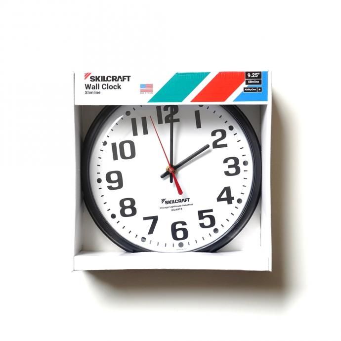 162833285 The Chicago Lighthouse / 9.25 Bold Number Wall Clock ウォールクロック ブラック/ホワイト<img class='new_mark_img2' src='https://img.shop-pro.jp/img/new/icons47.gif' style='border:none;display:inline;margin:0px;padding:0px;width:auto;' /> 01