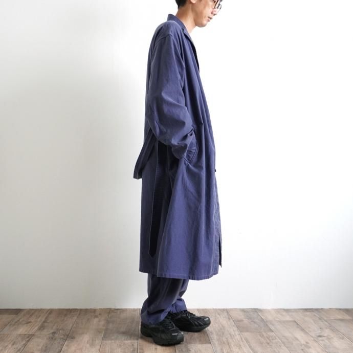 162857962 blurhms ROOTSTOCK / Light Moleskin Atelier Coat - FadePurpleNavy ROOTS21F3-2 02