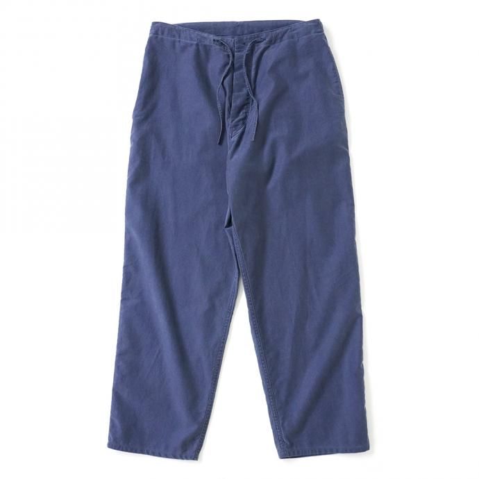 162858738 blurhms ROOTSTOCK / Light Moleskin Easy Work Pants - FadePurpleNavy bROOTS21F4-2S22 01
