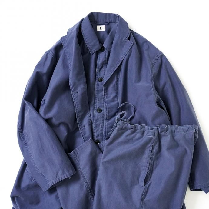 162858738 blurhms ROOTSTOCK / Light Moleskin Easy Work Pants - FadePurpleNavy bROOTS21F4-2S22 02