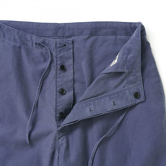 blurhms ROOTSTOCK ブラームスルーツストック / Light Moleskin Easy Work Pants -  FadePurpleNavy bROOTS21F4-2S22