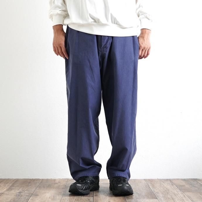 162858738 blurhms ROOTSTOCK / Light Moleskin Easy Work Pants - FadePurpleNavy bROOTS21F4-2S22 02