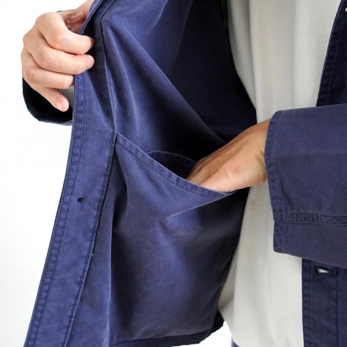 162858994 blurhms ROOTSTOCK / Light Moleskin Work Jacket - FadePurpleNavy ROOTS21F5-2<img class='new_mark_img2' src='https://img.shop-pro.jp/img/new/icons47.gif' style='border:none;display:inline;margin:0px;padding:0px;width:auto;' /> 02