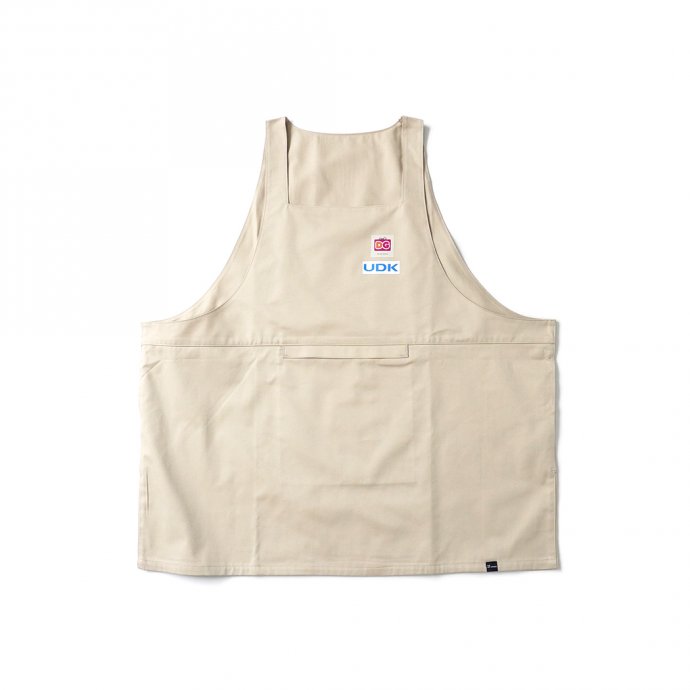 162884342 DG THE DRY GOODS / DG COTTON VEST ワークエプロンベスト ベージュ<img class='new_mark_img2' src='https://img.shop-pro.jp/img/new/icons47.gif' style='border:none;display:inline;margin:0px;padding:0px;width:auto;' /> 01