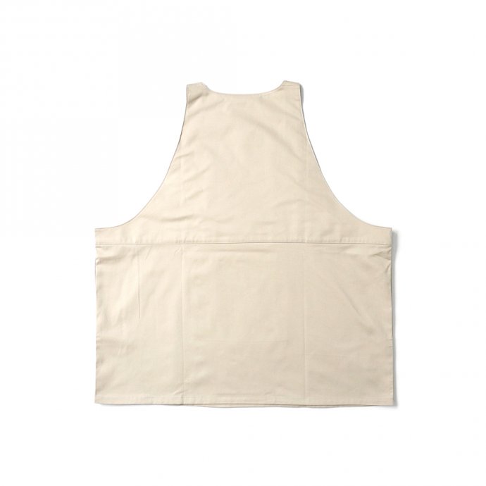 162884342 DG THE DRY GOODS / DG COTTON VEST ワークエプロンベスト ベージュ<img class='new_mark_img2' src='https://img.shop-pro.jp/img/new/icons47.gif' style='border:none;display:inline;margin:0px;padding:0px;width:auto;' /> 02