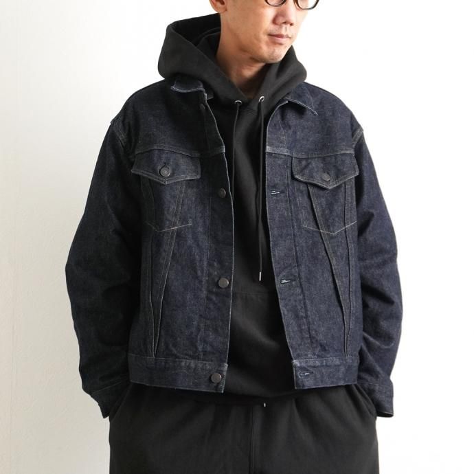 162889867 blurhms ROOTSTOCK / 13.5 Selvage Denim Jacket 3rd TYPE - indigo ROOTS21F8 02