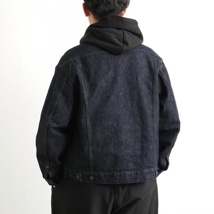 162889867 blurhms ROOTSTOCK / 13.5 Selvage Denim Jacket 3rd TYPE - indigo ROOTS21F8 02