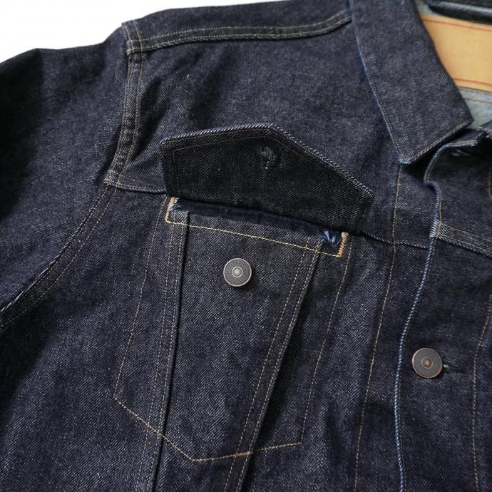 162889867 blurhms ROOTSTOCK / 13.5 Selvage Denim Jacket 3rd TYPE - indigo ROOTS21F8 02