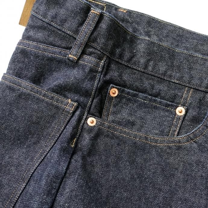 162890016 blurhms ROOTSTOCK / 13.5 Selvage Denim Pants STANDARD TAPERED - indigo ROOTS21F9 02