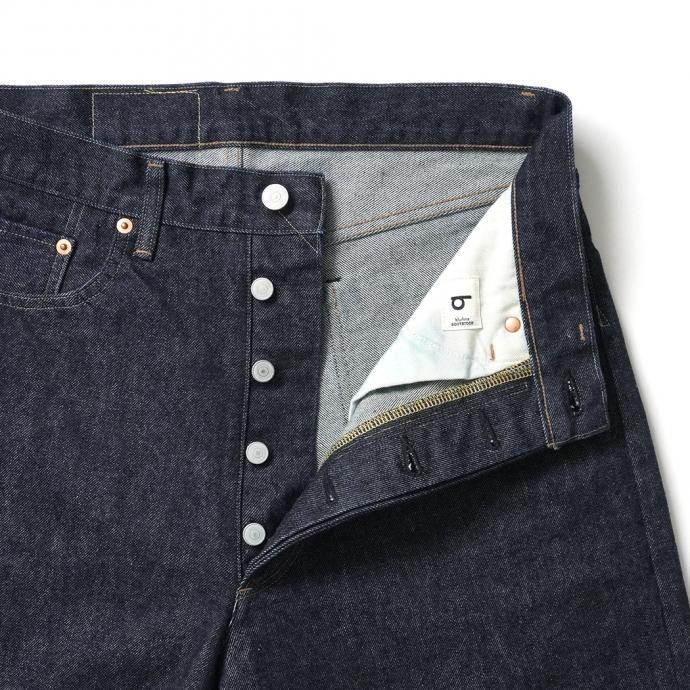 162890016 blurhms ROOTSTOCK / 13.5 Selvage Denim Pants STANDARD TAPERED - indigo ROOTS21F9 02