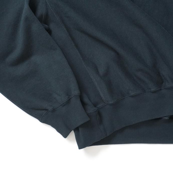 162941366 blurhms ROOTSTOCK / Soft & Hard Sweat Crew-neck P/O Big - BlackGreen ROOTS21F18 02