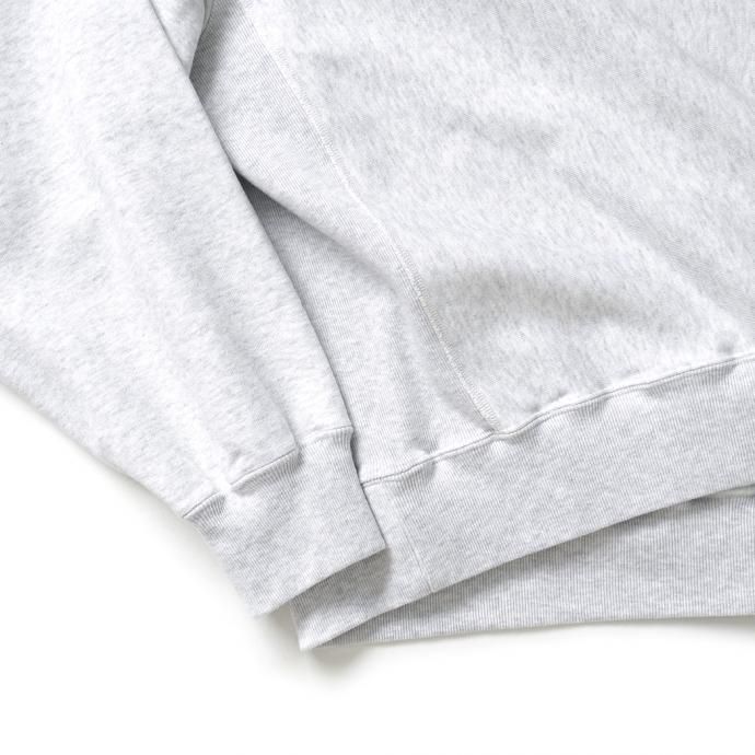 162941388 blurhms ROOTSTOCK / Soft & Hard Sweat Crew-neck P/O Big - HeatherWhite ROOTS21F18 02