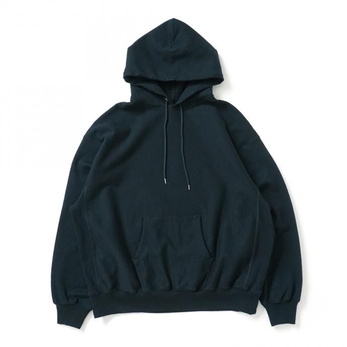 162941460 blurhms ROOTSTOCK / Soft & Hard Sweat Hoodie P/O Big - BlackGreen ROOTS21F17 01