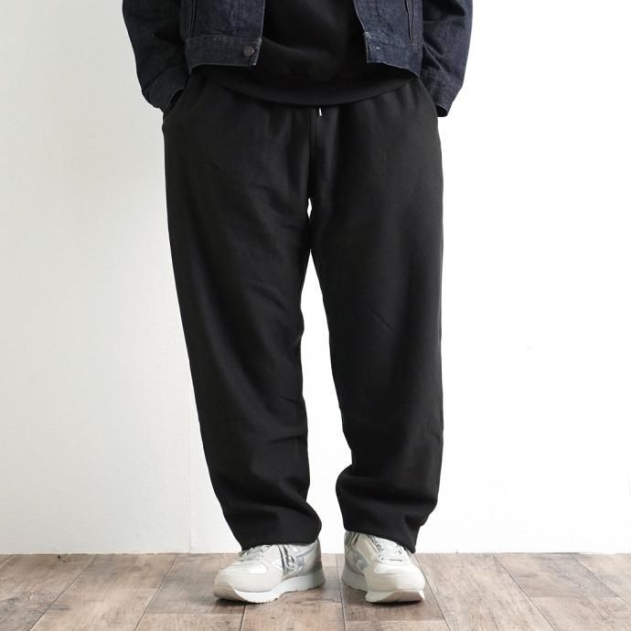 162941770 blurhms ROOTSTOCK / Soft & Hard Sweat Pants - InkBlack ROOTS21F16 02