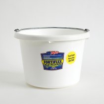 FORTIFLEX / Utility Bucket 8-Quart アメリカ製バケツ - White<img class='new_mark_img2' src='https://img.shop-pro.jp/img/new/icons47.gif' style='border:none;display:inline;margin:0px;padding:0px;width:auto;' />