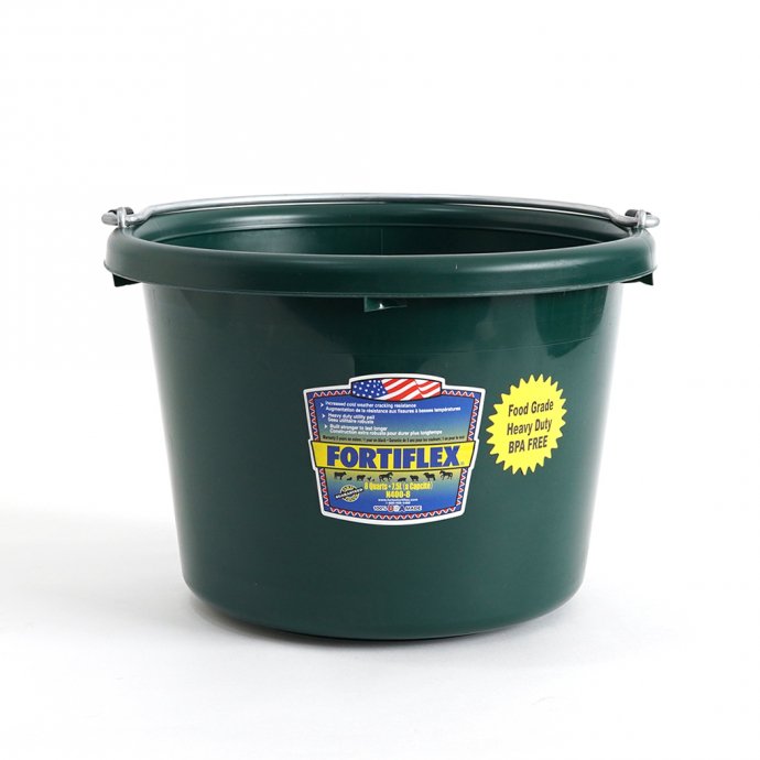 FORTIFLEX / Utility Bucket 8-Quart アメリカ製バケツ - Hunter Green<img class='new_mark_img2' src='https://img.shop-pro.jp/img/new/icons47.gif' style='border:none;display:inline;margin:0px;padding:0px;width:auto;' />