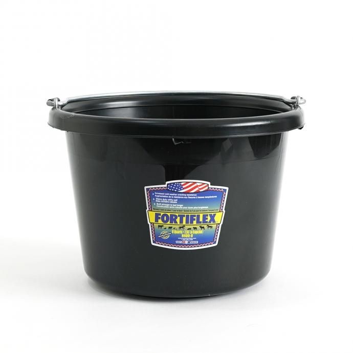 162970974 FORTIFLEX / Utility Bucket 8-Quart アメリカ製バケツ - Black<img class='new_mark_img2' src='https://img.shop-pro.jp/img/new/icons47.gif' style='border:none;display:inline;margin:0px;padding:0px;width:auto;' /> 01