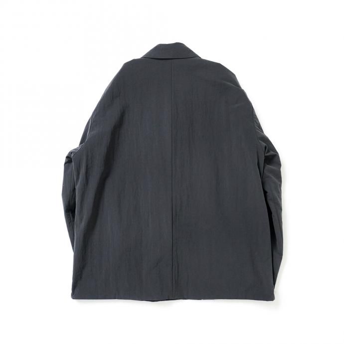 162988409 STILL BY HAND / BL02213 塩縮ナイロン カバーオールジャケット - Ink Black<img class='new_mark_img2' src='https://img.shop-pro.jp/img/new/icons47.gif' style='border:none;display:inline;margin:0px;padding:0px;width:auto;' /> 02