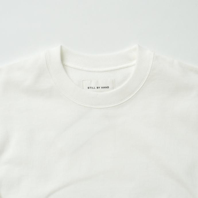 162988539 STILL BY HAND / CS01213 クルーネックスウェット - Off White 02