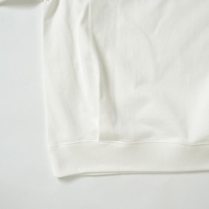 162988539 STILL BY HAND / CS01213 クルーネックスウェット - Off White 02