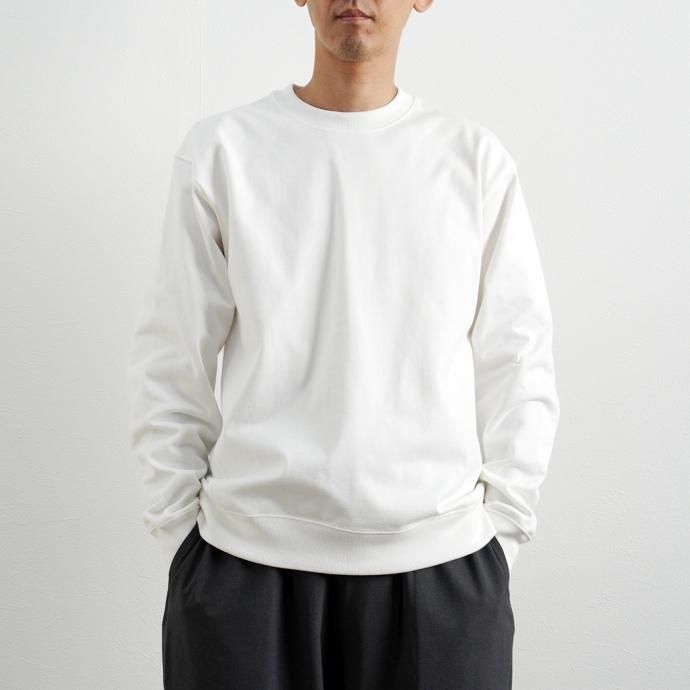162988539 STILL BY HAND / CS01213 クルーネックスウェット - Off White 02
