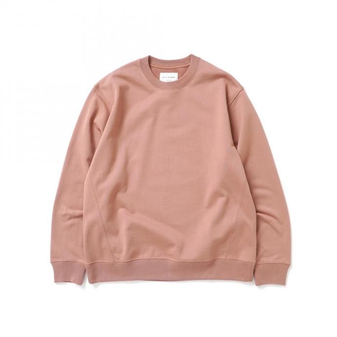 162988584 STILL BY HAND / CS01213 クルーネックスウェット - Brick 01