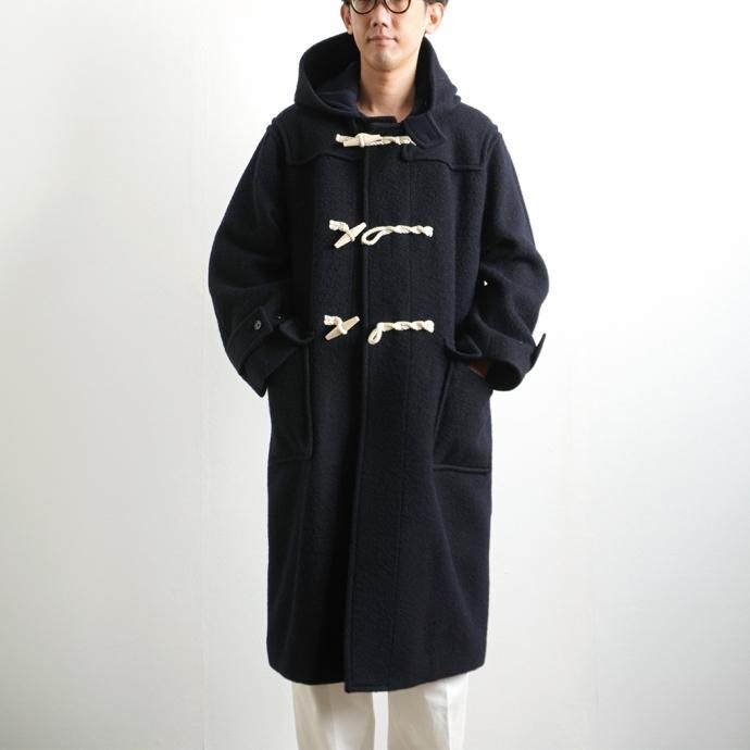 163113145 blurhms ROOTSTOCK / Wool Melton Duffle Coat - DarkNavy ROOTS21F1<img class='new_mark_img2' src='https://img.shop-pro.jp/img/new/icons47.gif' style='border:none;display:inline;margin:0px;padding:0px;width:auto;' /> 02