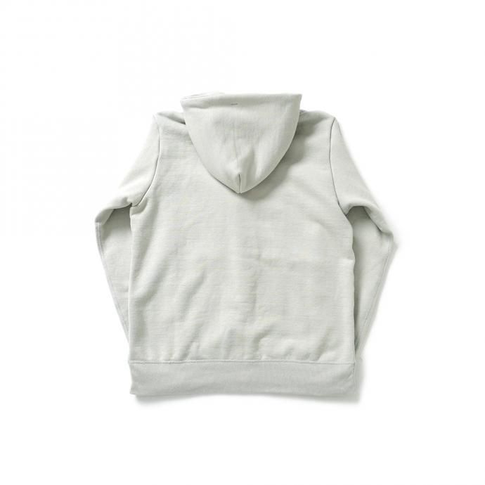 163376231 STILL BY HAND / CS00213 ジップフロント 度詰めスウェットパーカー - Sage 02