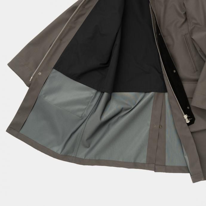 163377597 STILL BY HAND / CO03213 3レイヤーコート - Dark Brown<img class='new_mark_img2' src='https://img.shop-pro.jp/img/new/icons47.gif' style='border:none;display:inline;margin:0px;padding:0px;width:auto;' /> 02