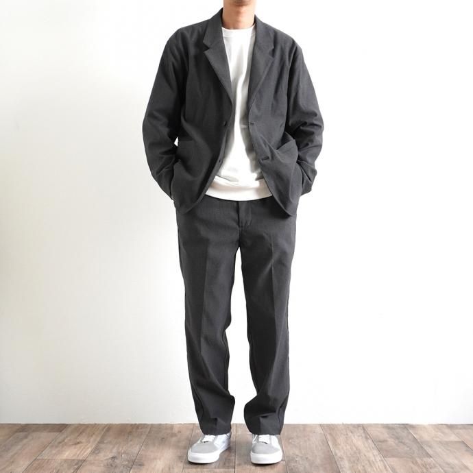 163378220 STILL BY HAND / PT05213 セットアップパンツ - Grey 02