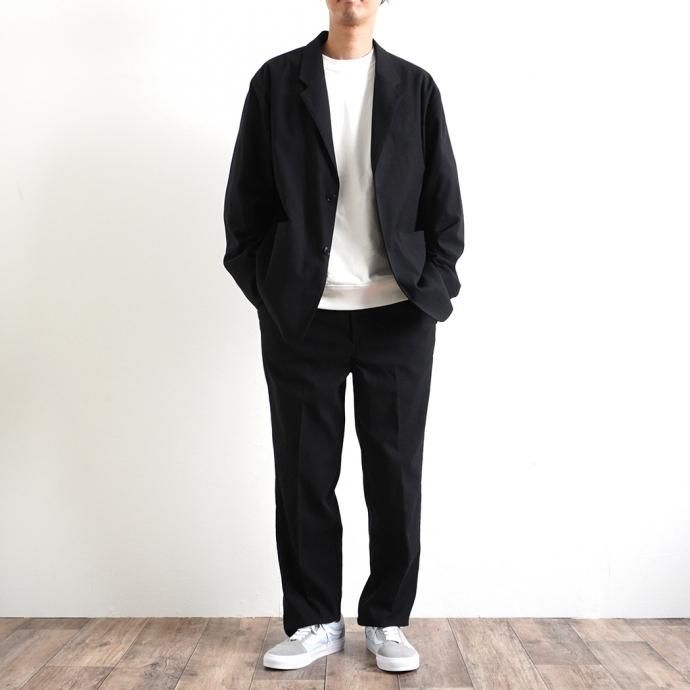 163378252 STILL BY HAND / PT05213 セットアップパンツ - Ink Black 02