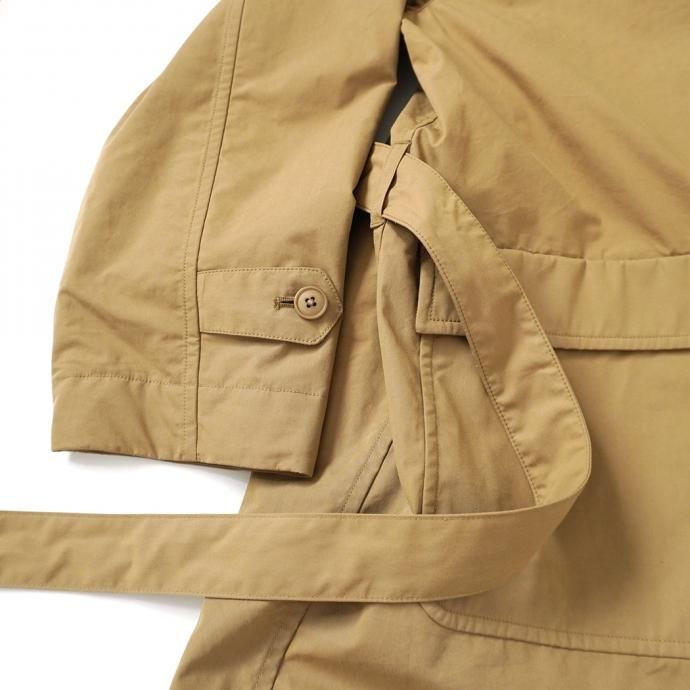 163474190 STILL BY HAND / CO02213 ウールライナー フーデッドコート - Beige 02