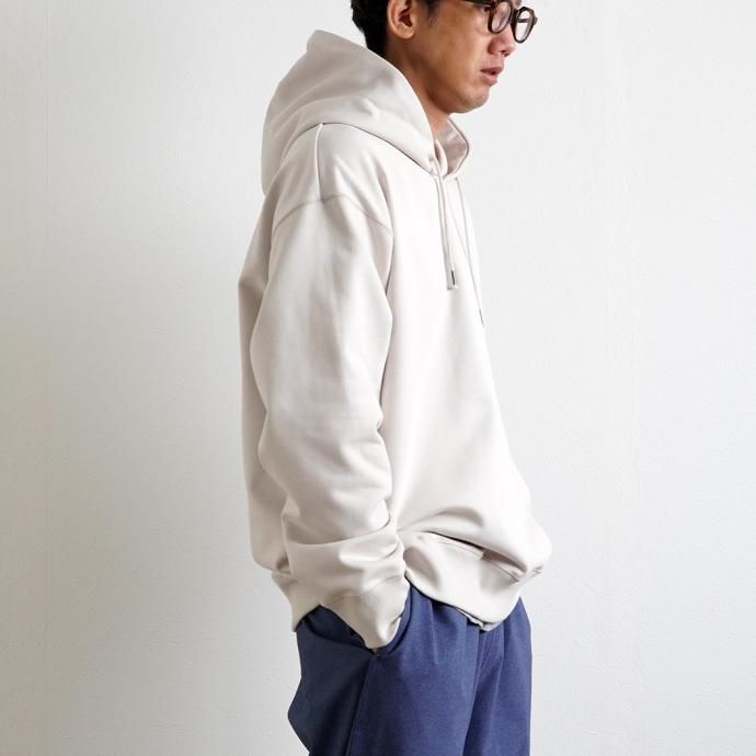 163474304 STILL BY HAND / CS02213 プルオーバースウェットパーカー - Pink Beige 02