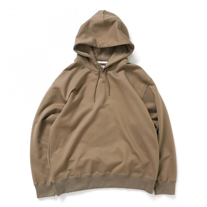 163474557 STILL BY HAND / CS02213 プルオーバースウェットパーカー - Khaki Beige 01