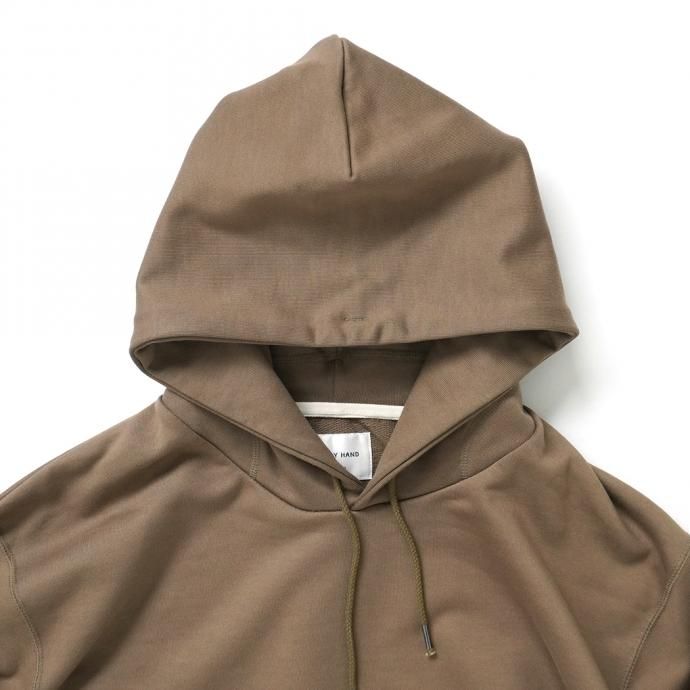 163474557 STILL BY HAND / CS02213 プルオーバースウェットパーカー - Khaki Beige 02