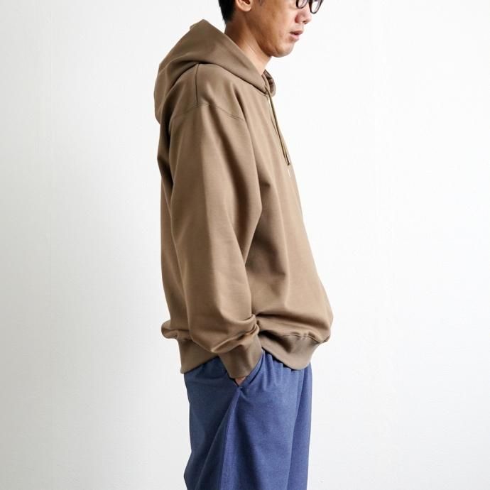 163474557 STILL BY HAND / CS02213 プルオーバースウェットパーカー - Khaki Beige 02