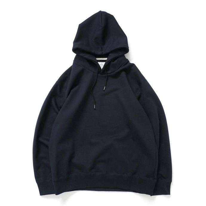 163474642 STILL BY HAND / CS02213 プルオーバースウェットパーカー - Navy 01