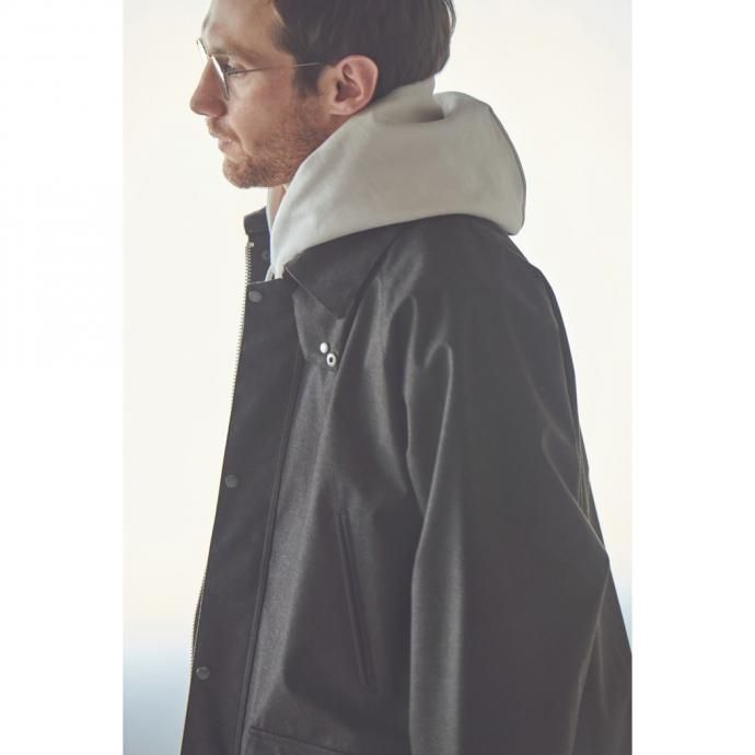 163474642 STILL BY HAND / CS02213 プルオーバースウェットパーカー - Navy 02