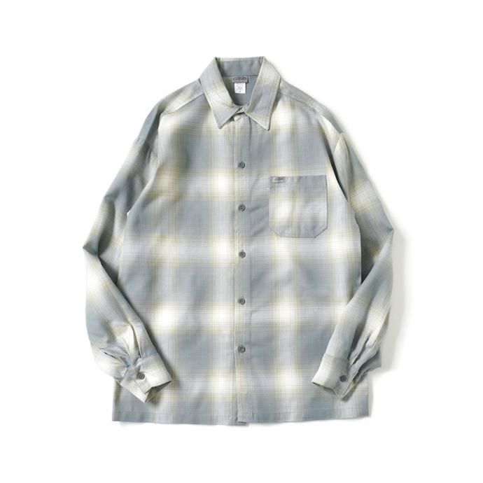 164118101 CalTop / 2000 オンブレチェック L/Sシャツ - New Grey<img class='new_mark_img2' src='https://img.shop-pro.jp/img/new/icons47.gif' style='border:none;display:inline;margin:0px;padding:0px;width:auto;' /> 01