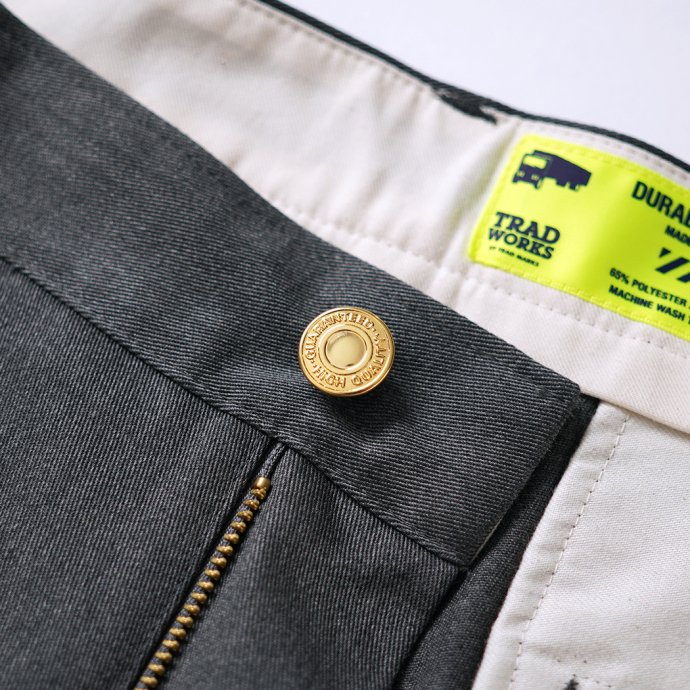 Trad Marks / Work Slacks - Dark Heather Gray ワークスラックス ダークヘザーグレー