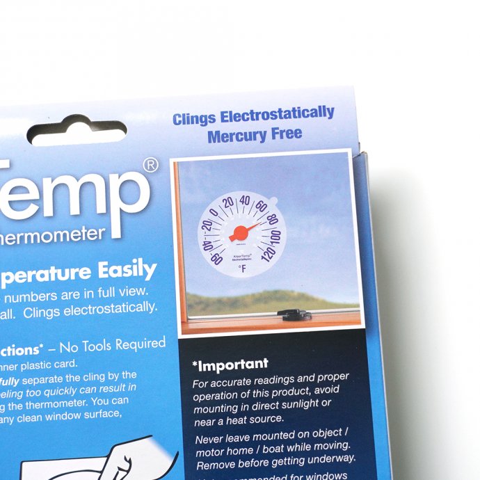 Electro-Optix / ウィンドウ サーモメーター KleerTemp Thermometer KT-7C