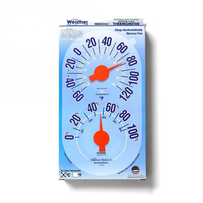 Electro-Optix KleerTemp Windowpane Thermometer