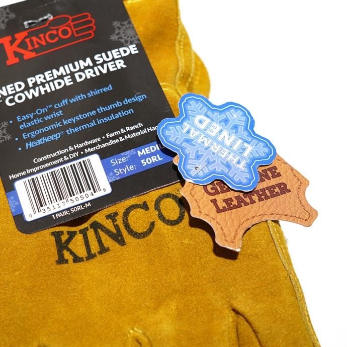164720249 Kinco / 50RL Lined Premium Suede Cowhide Driver キンコグローブ 裏地付きスウェード手袋<img class='new_mark_img2' src='https://img.shop-pro.jp/img/new/icons47.gif' style='border:none;display:inline;margin:0px;padding:0px;width:auto;' /> 02
