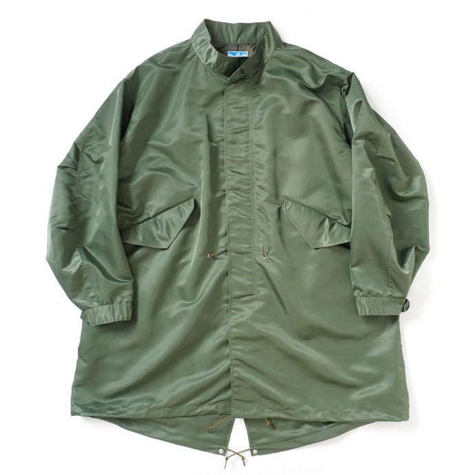 Powderhorn Mountaineering / P.H.M. MODS COAT_MA ナイロン モッズコート PH21FW-003 - Olive<img class='new_mark_img2' src='https://img.shop-pro.jp/img/new/icons47.gif' style='border:none;display:inline;margin:0px;padding:0px;width:auto;' />