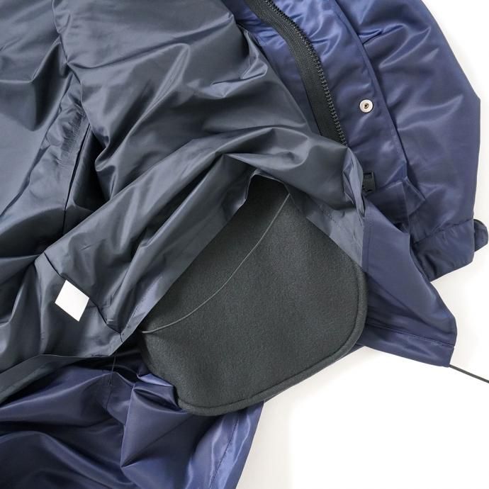 164939441 Powderhorn Mountaineering / P.H.M. MODS COAT_MA ナイロン モッズコート PH21FW-003 - Navy 02