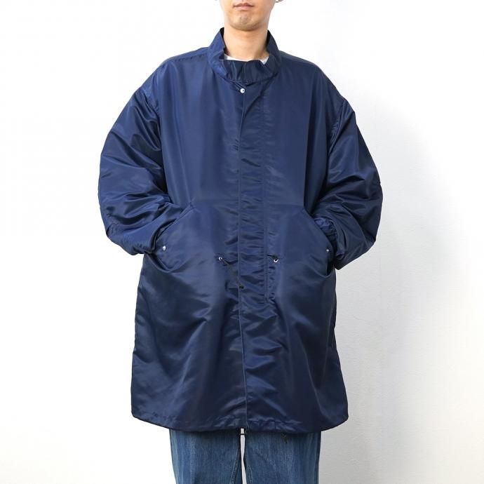 164939441 Powderhorn Mountaineering / P.H.M. MODS COAT_MA ナイロン モッズコート PH21FW-003 - Navy 02